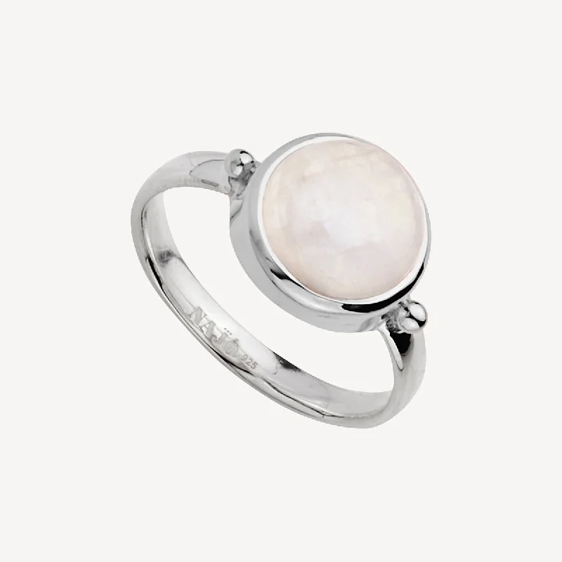 Garland Moonstone Ring