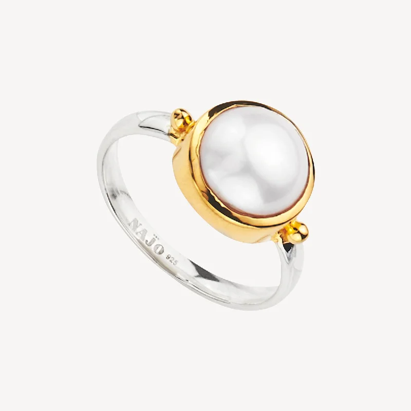 Garland Pearl Ring