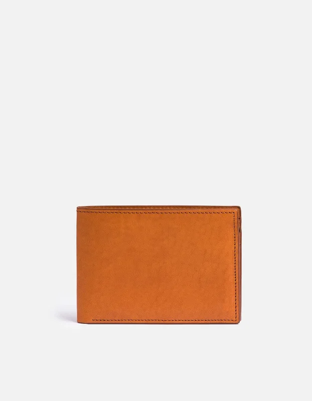 Modern Billfold, Vintage Cognac