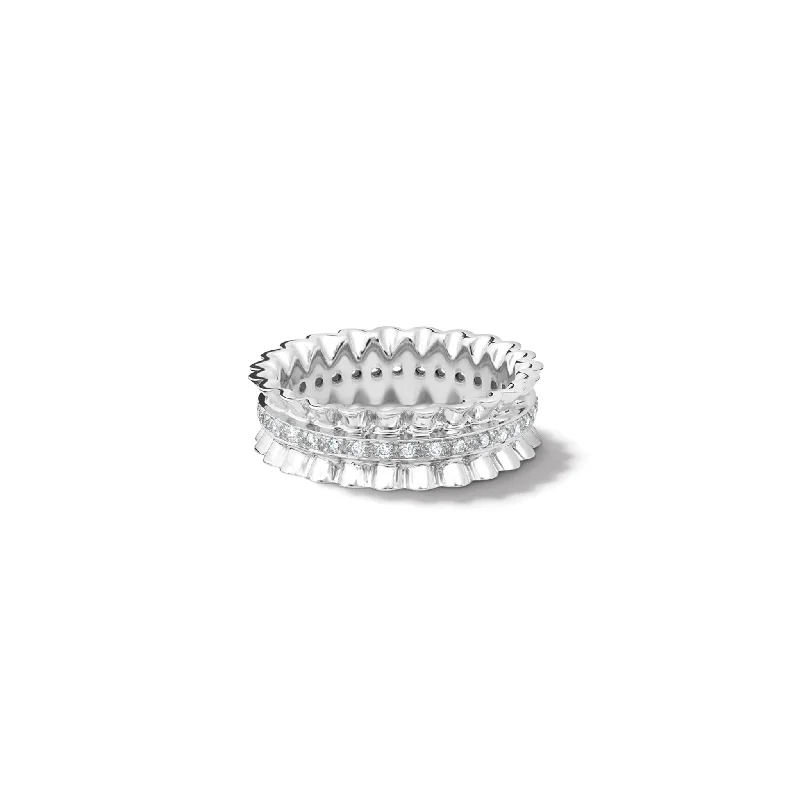 Uxmal Ring 18ct White Gold - Diamond