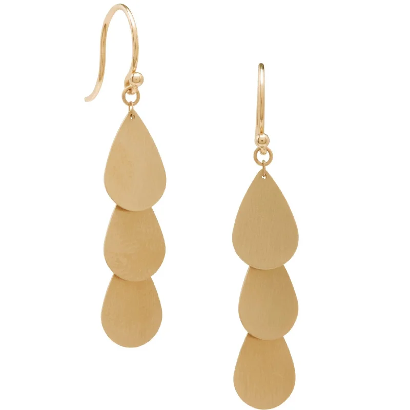 <!--ER800-->teardrop cascade earrings