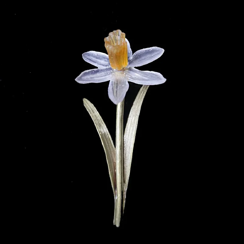 Daffodil Brooch