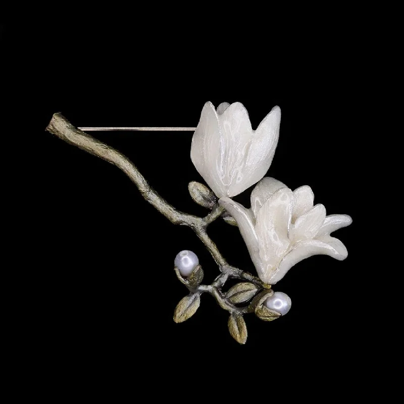 Magnolia Brooch