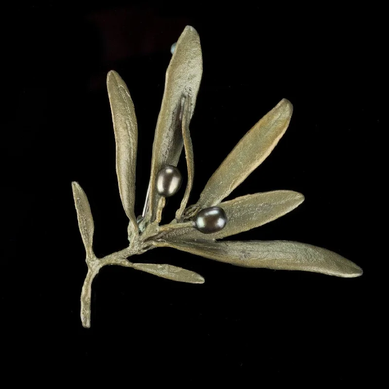 Olive Brooch