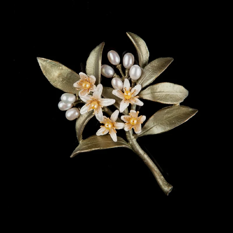 Orange Blossom Brooch