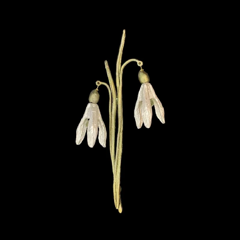 Snowdrops Brooch