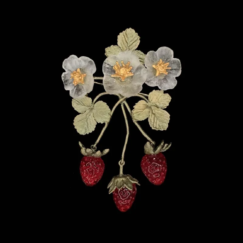 Strawberry Brooch - Statement