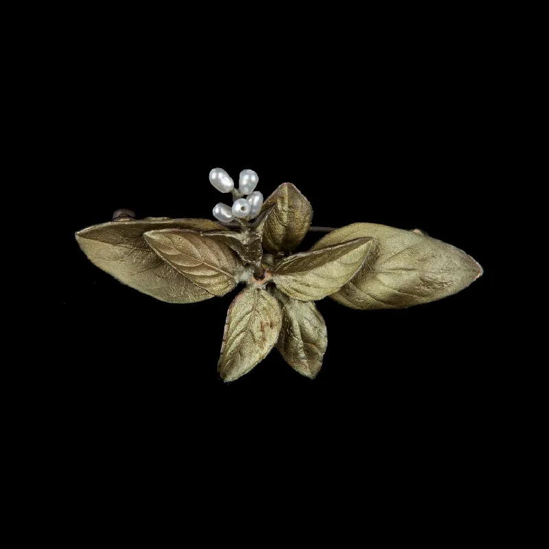 Sweet Basil Brooch